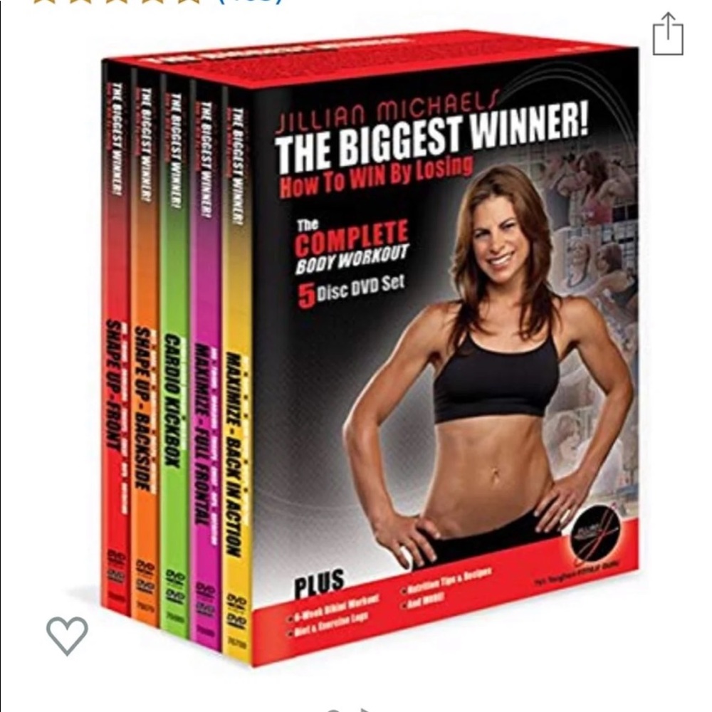 Jillian Michaels Workout DVD set